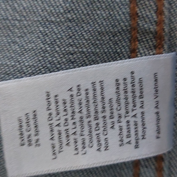 NWT, HOST PICK ,TALBOTS JEAN JACKET, Lp - Picture 11 of 12